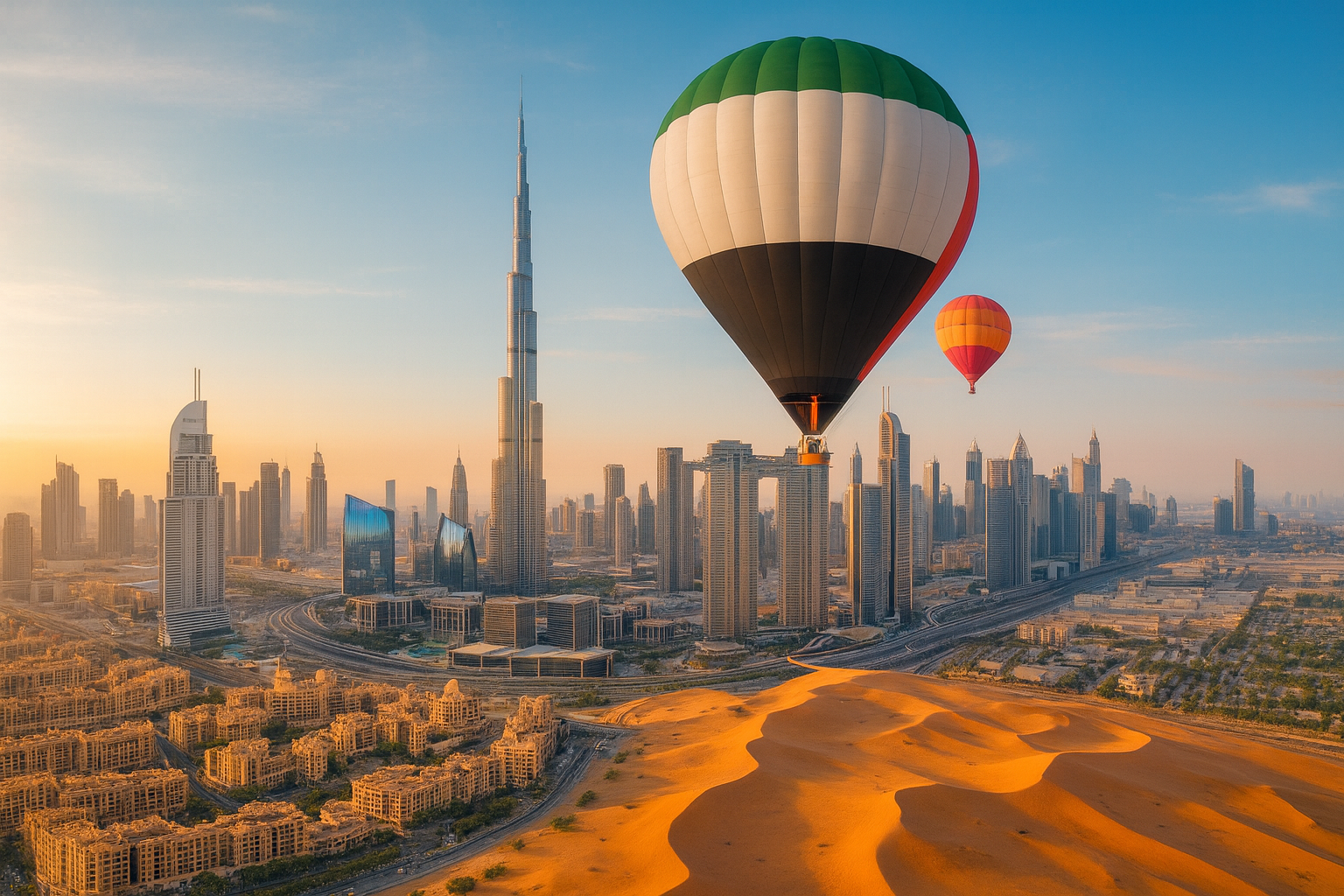Best Spots for Hot Air Balloon Rides in Dubai + Safety Tips